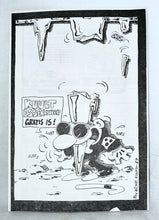 Last inn bildet i Galleri-visningsprogrammet, Tegneserier - Procession of Mourners. Bakside nr. 2 av Sverre H. Kristensen.