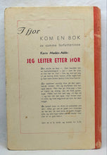 Last inn bildet i Galleri-visningsprogrammet, Bok - Stol på Katra av Karin Medén Adde. Bakside.