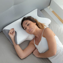 Last inn bildet i Galleri-visningsprogrammet, Viskoelastisk nakkepute med ergonomiske konturer Conforti InnovaGoods
