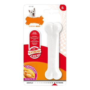 Dog teether Nylabone Extreme Chew Størrelse M Kylling Nylon