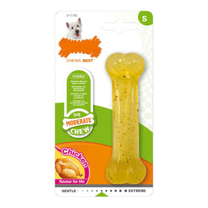 Dog teether Nylabone Moderate Chew Størrelse S Kylling Termoplastisk