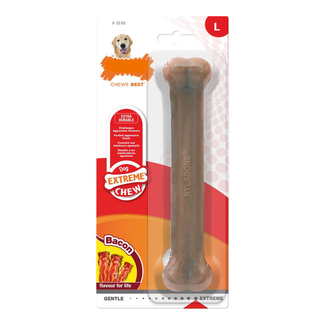 Dog teether Nylabone Dura Chew Bacon Størrelse L Nylon