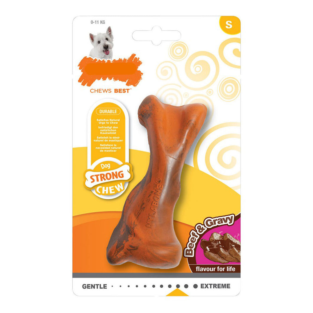 Dog teether Nylabone Strong Chew Saus Kjøtt Gummi Størrelse S