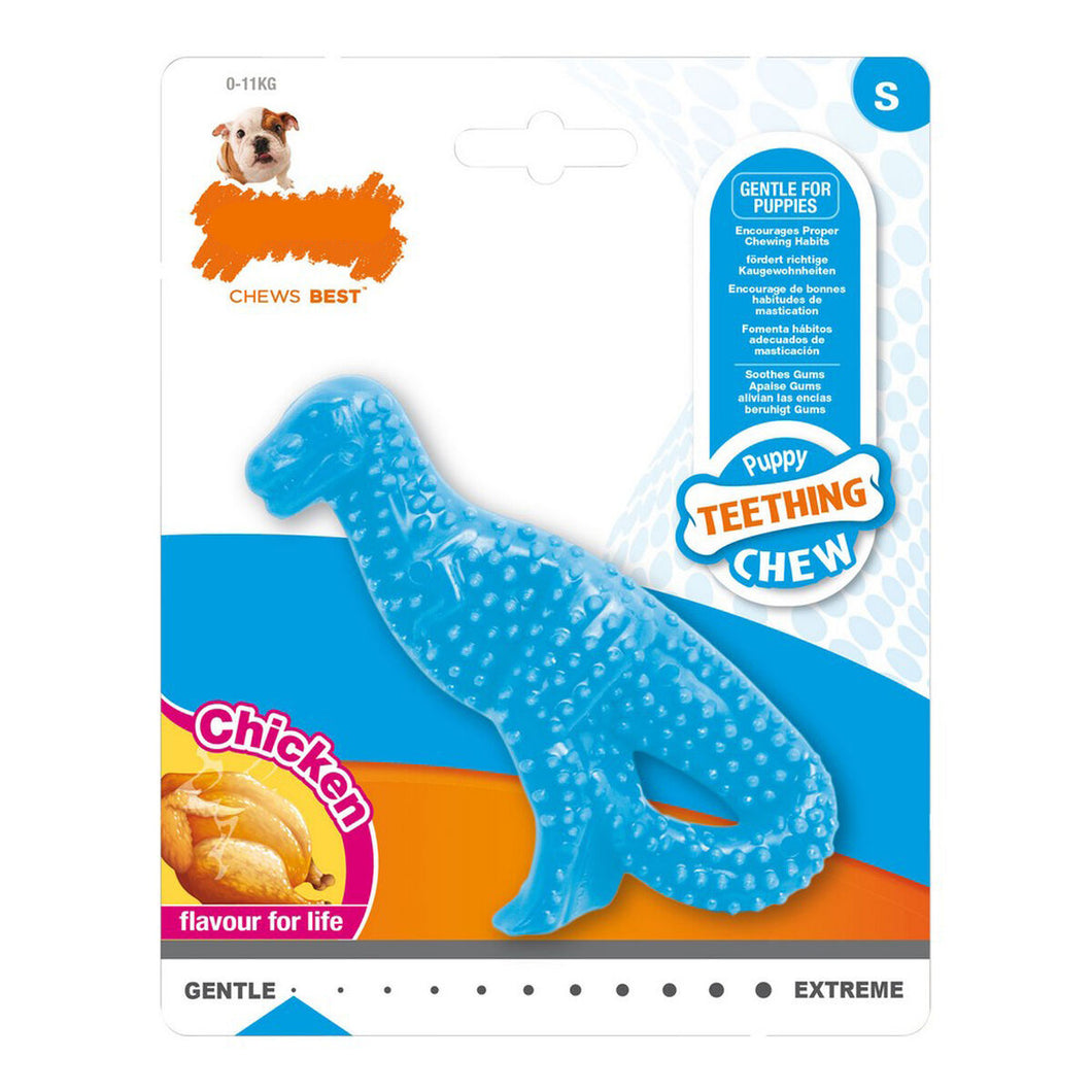 Dog teether Nylabone Dinosaurio kvinne dejevel Kylling Nylon Valper