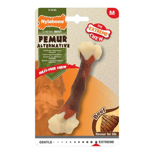 Dog teether Nylabone Extreme Chew Femur Kalv Størrelse M Nylon