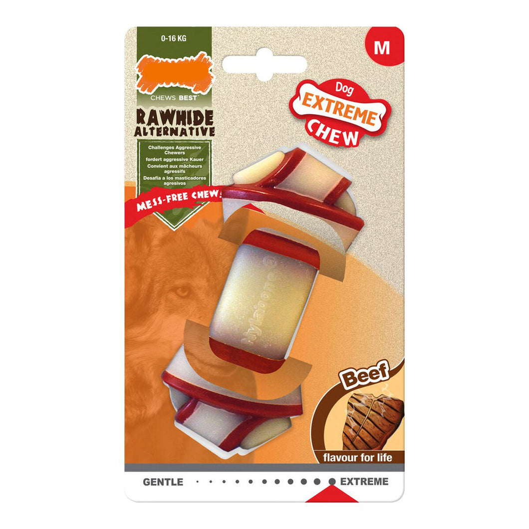 Dog teether Nylabone Knot Størrelse M Nylon Kalv