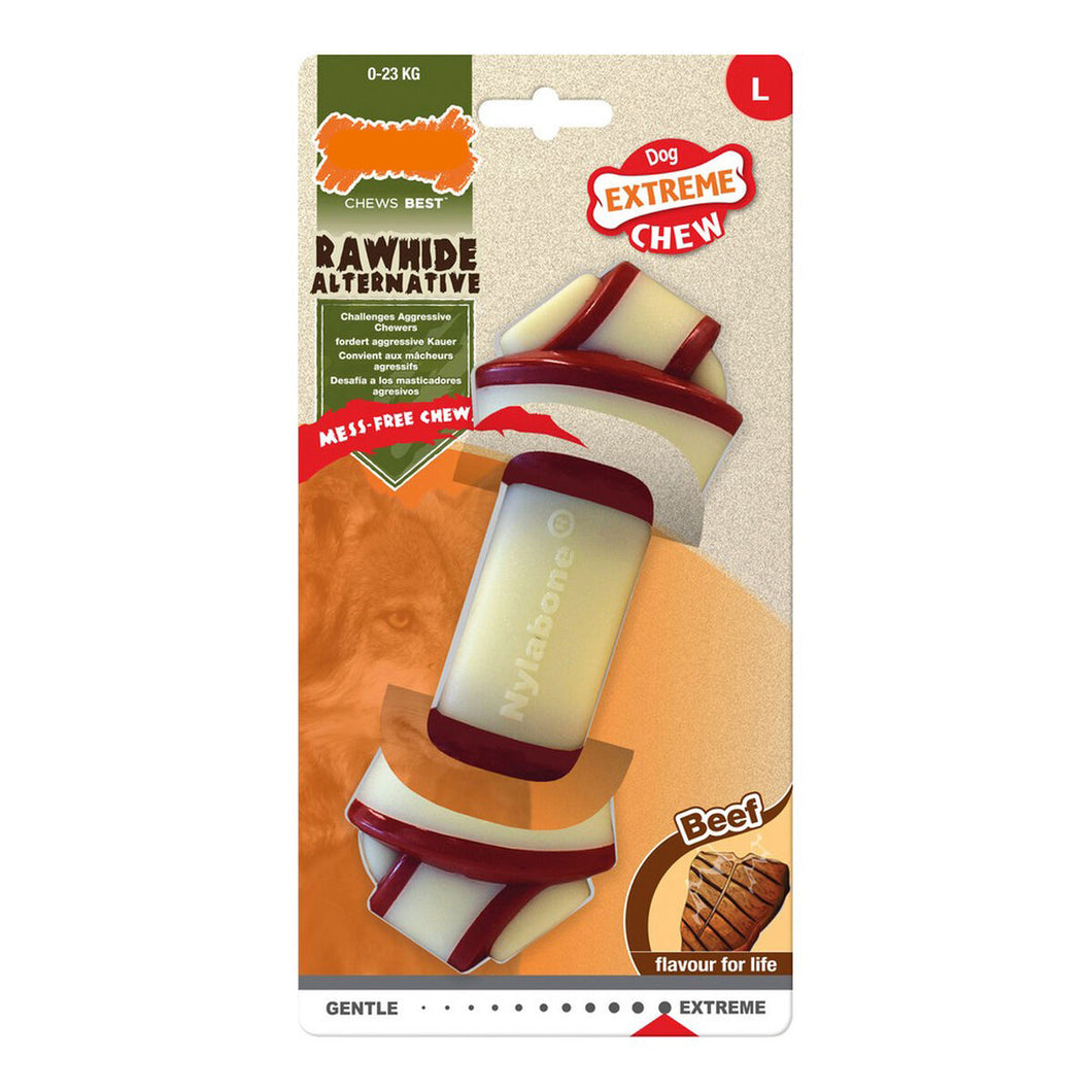 Dog teether Nylabone Knot Størrelse L Nylon Kalv