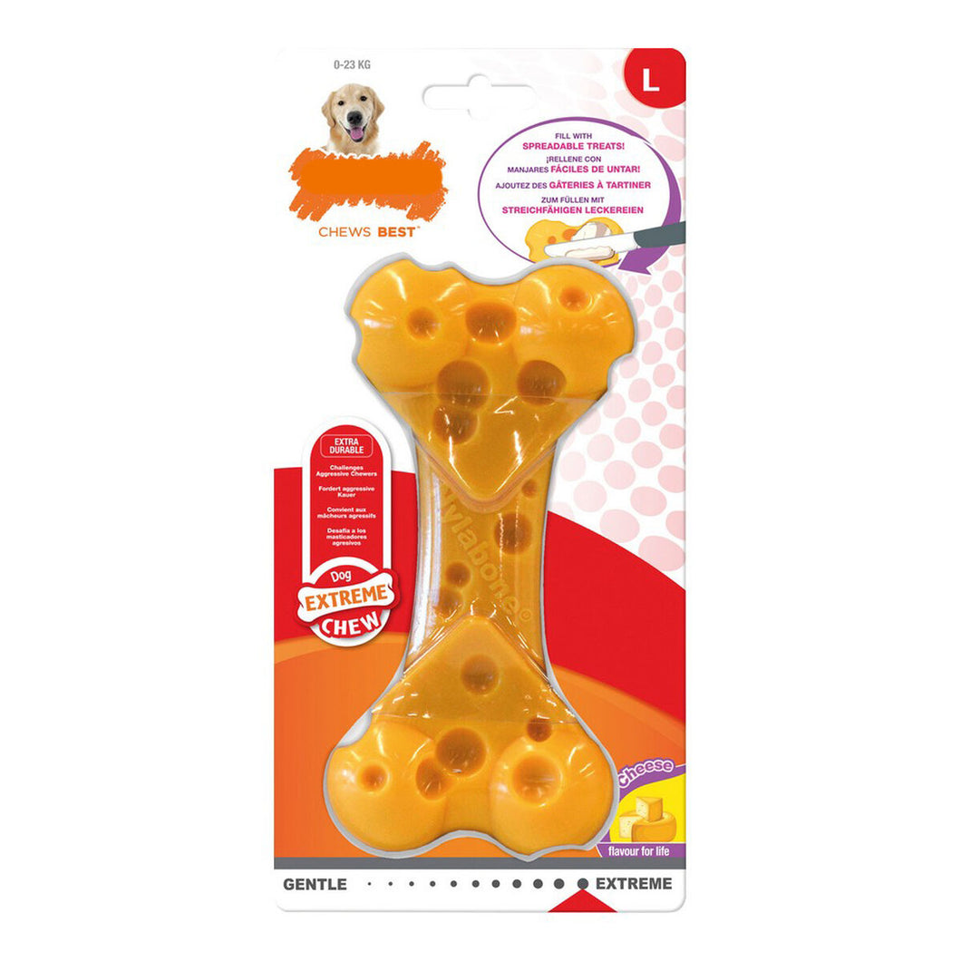 Dog teether Nylabone Dura Chew Ost Størrelse L Nylon