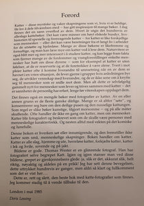 Katter av Thomas Wester - forord.