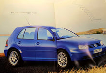 Last inn bildet i Galleri-visningsprogrammet, Brosjyre - 1998 Volkswagen Golf IV. 
