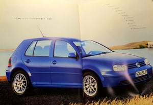 Brosjyre - 1998 Volkswagen Golf IV. 