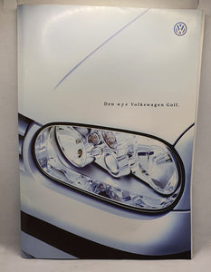 Brosjyre - 1998 Volkswagen Golf IV. 
