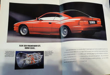 Last inn bildet i Galleri-visningsprogrammet, Brosjyre - 1991 BMW Program - felles brosjyre for samtlige BMW bilmodeller
