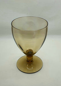 Gammelt vinglass fra Hadeland Glassverk.