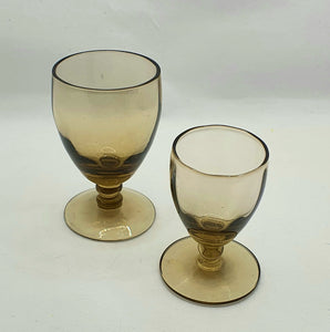 Likørglass i to størrelser fra Hadeland Glassverk.
