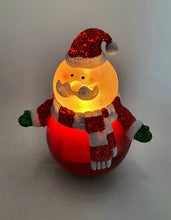 Last inn bildet i Galleri-visningsprogrammet, Morsom julenisse med automatisk LED-lys.
