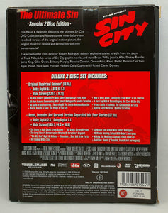 DVD film Sin City.