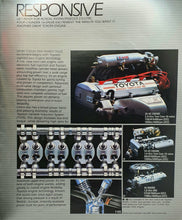 Last inn bildet i Galleri-visningsprogrammet, Toyota Celica brosjyre fra 1980-tallet. Detaljer.

