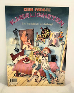 Tegneserie - Den Første Kjærligheten - En nordisk antologi. Forside.