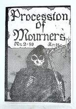Last inn bildet i Galleri-visningsprogrammet, Tegneserier - Procession of Mourners. Forside nr. 2.
