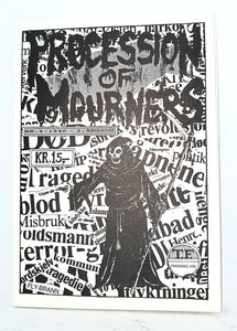 Procession of Mourners nr. 4 - 1990. Forside.