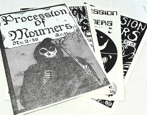 Tegneserier - Procession of Mourners. Samlet.