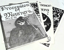 Last inn bildet i Galleri-visningsprogrammet, Procession of Mourners. Underground tegneserier.
