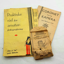 Last inn bildet i Galleri-visningsprogrammet, Vintage Coronet folding kamera
