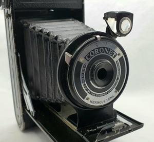 Vintage Coronet folding kamera