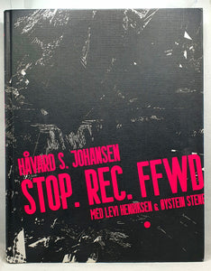 Stop.Rec.Ffwd er en novellesamling i tegneserieformat. Forside.