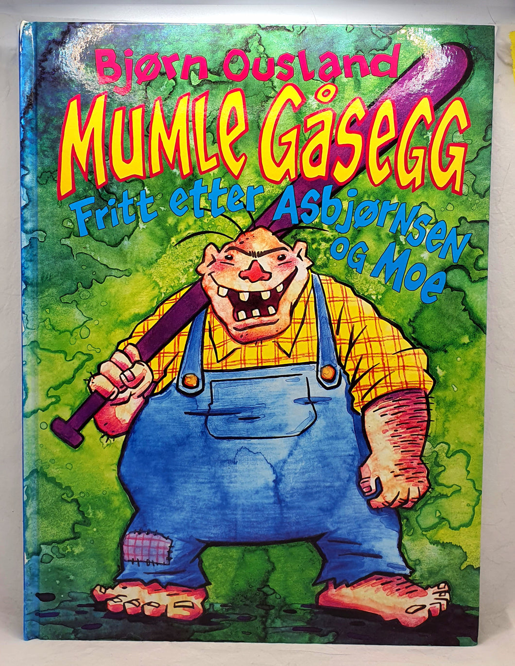 Mumle Gåsegg i tegneserieversjon av Bjørn Ousland. Forside.