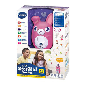 Interaktivt leketøy StoriKid Vtech Rosa (ES)