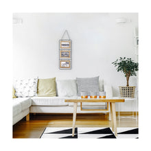 Last inn bildet i Galleri-visningsprogrammet, Fotoramme for vegg Atmosphera 3 bildes Tre MDF (52 x 22 cm)
