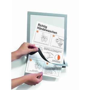 Magnetisk fotoramme Durable Duraframe 23,6 x 32,3 cm Svart (5 enheter)