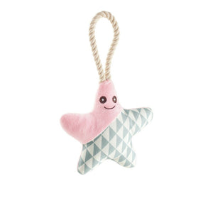 Dog teether Hunter Salima Bamse Med streng Rosa Valper