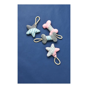 Dog teether Hunter Salima Bamse Med streng Rosa Valper