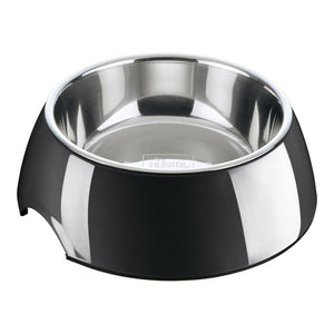 Hundemater Hunter Rustfritt stål Melamin Svart (22 x 22 x 11,5 cm)
