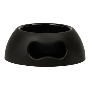 Hundemater United Pets Svart polypropylen (Ø 18 cm)