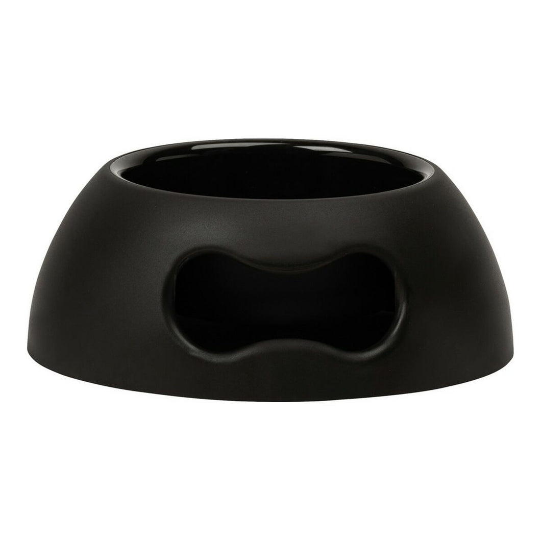 Hundemater United Pets Svart polypropylen (Ø 18 cm)