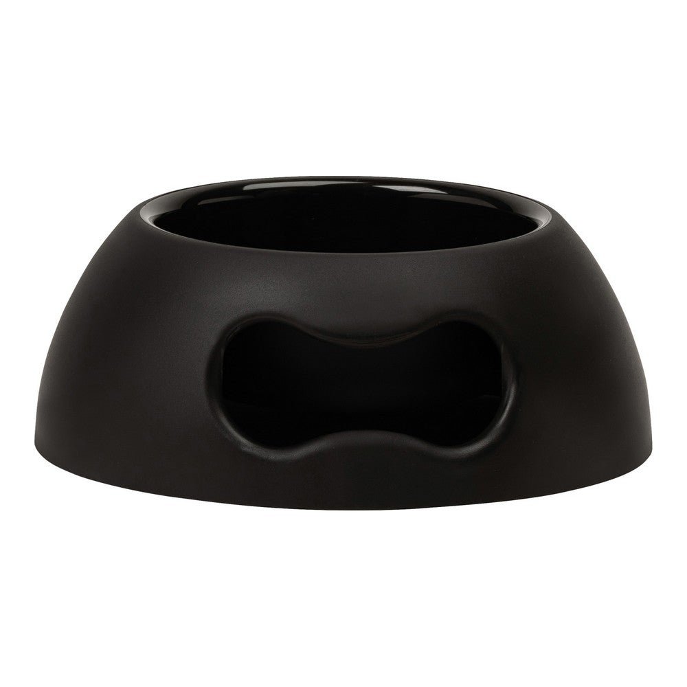 Hundemater United Pets Svart polypropylen (Ø 24,5 cm)
