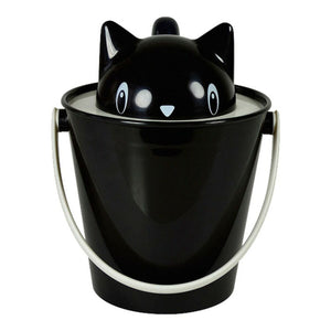 Bøttebeholder United Pets Katt Svart polypropylen (20 cm)