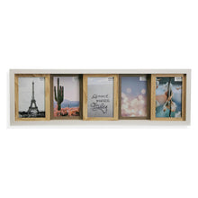 Last inn bildet i Galleri-visningsprogrammet, Fotoramme for vegg Tre MDF (4,5 x 19,4 x 62 cm)
