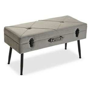 Foten på sengen Furutre Polyester Tre MDF (34 x 42 x 80 cm)