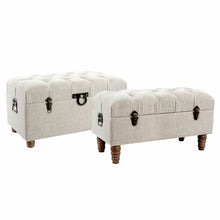 Last inn bildet i Galleri-visningsprogrammet, Krakk DKD Home Decor Beige (81 x 42 x 43 cm) (2 pcs)
