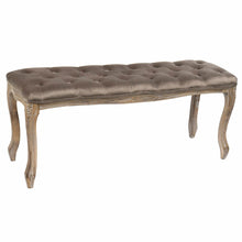 Last inn bildet i Galleri-visningsprogrammet, Krakk DKD Home Decor   Brun Polyester Gummitre Mørke Grå (112 x 38 x 48 cm)

