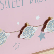 Last inn bildet i Galleri-visningsprogrammet, Fotoramme med Klemmer DKD Home Decor Sweet Dreams Tre MDF (40 x 40 x 3 cm) (2 pcs)
