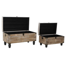 Last inn bildet i Galleri-visningsprogrammet, Krakk DKD Home Decor Grå Brun (2 pcs) (80 x 40 x 44 cm)
