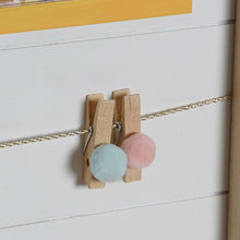 Last inn bildet i Galleri-visningsprogrammet, Fotoramme med Klemmer DKD Home Decor Tre MDF Regnbue (2 pcs) (42 x 2 x 32 cm)
