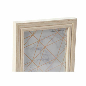 Fotoramme for vegg DKD Home Decor Krystall Tre MDF (7 pcs)