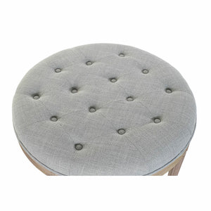 Krakk DKD Home Decor Grå Lin Gummitre (70 x 70 x 48 cm)